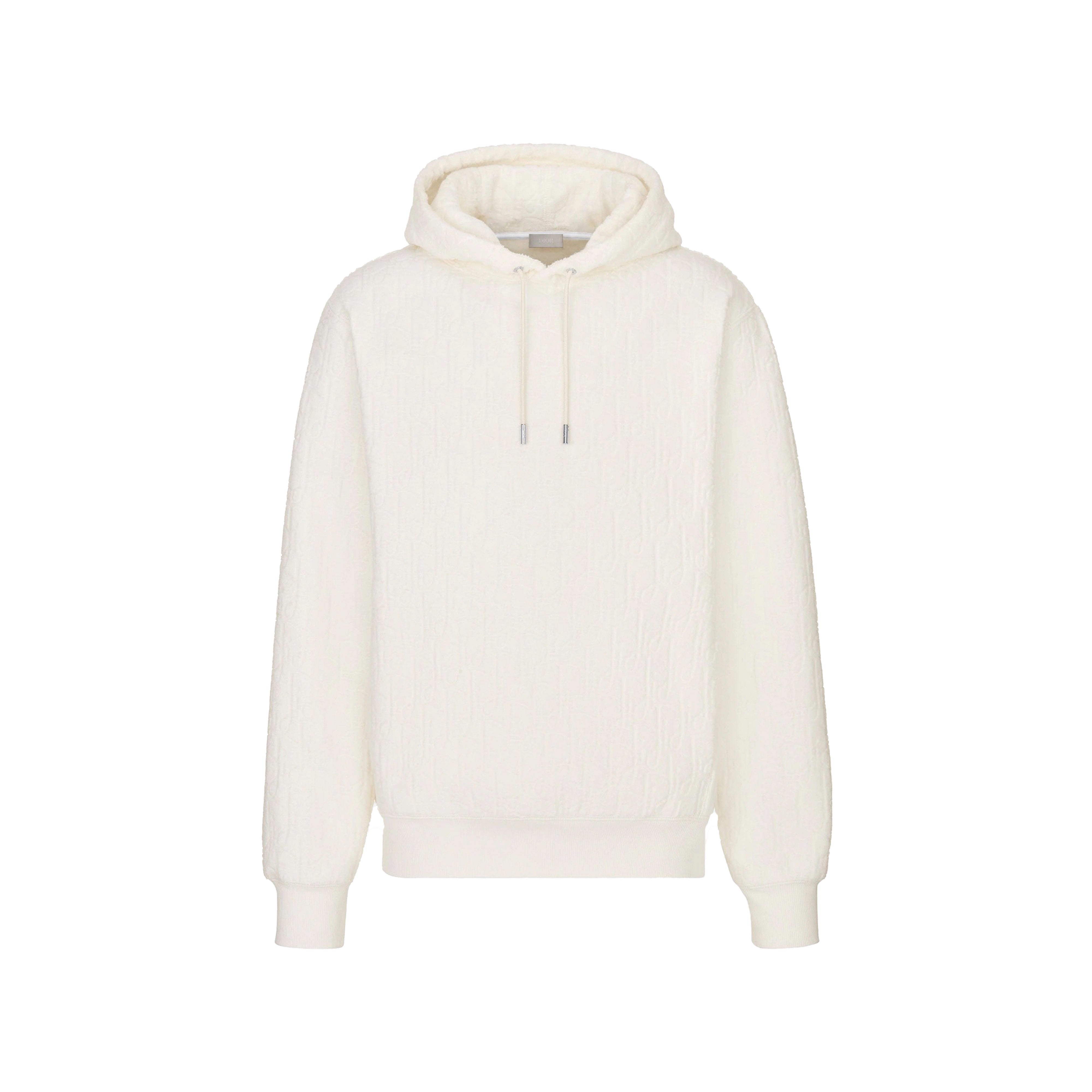 Christian Dior - Oblique Hoodie White