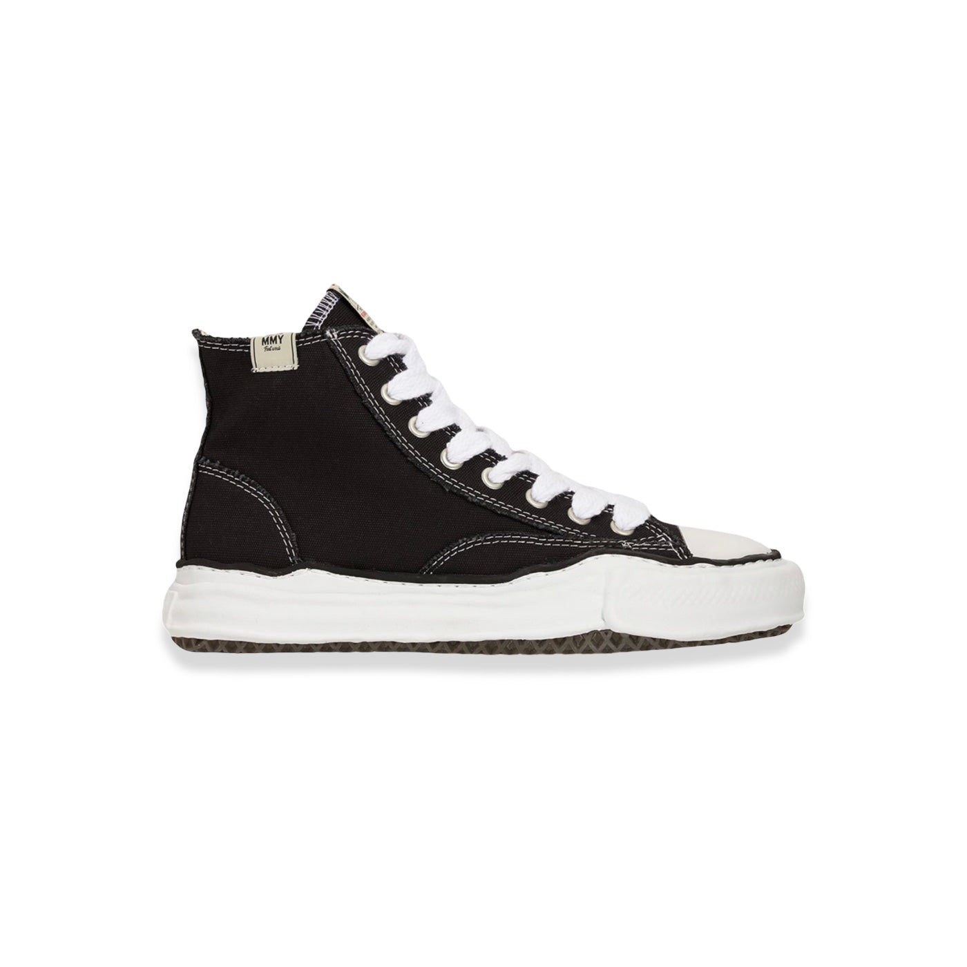 Mihara Yasuhiro - Peterson Canvas Hightop Black Sneakers