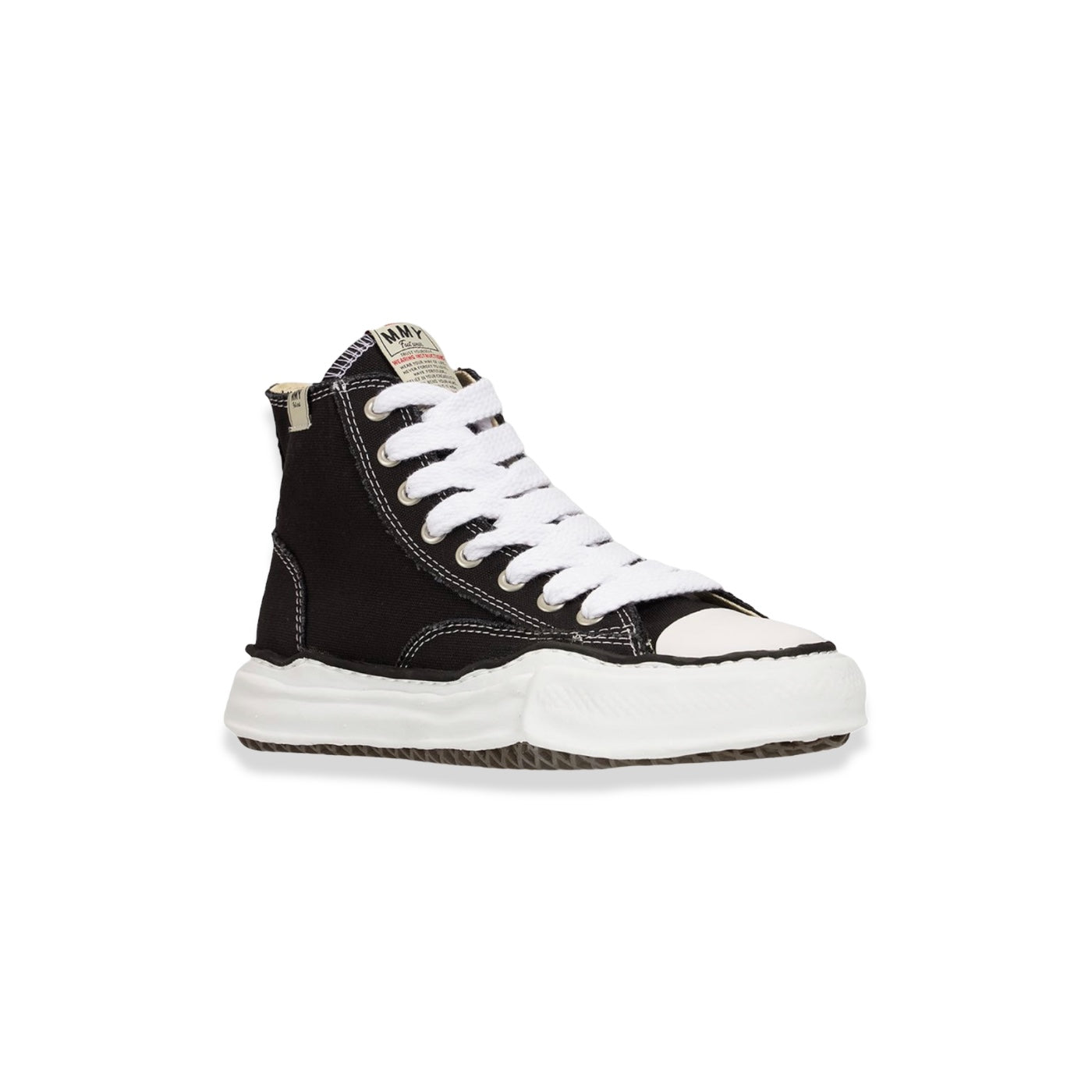 Mihara Yasuhiro - Peterson Canvas Hightop Black Sneakers