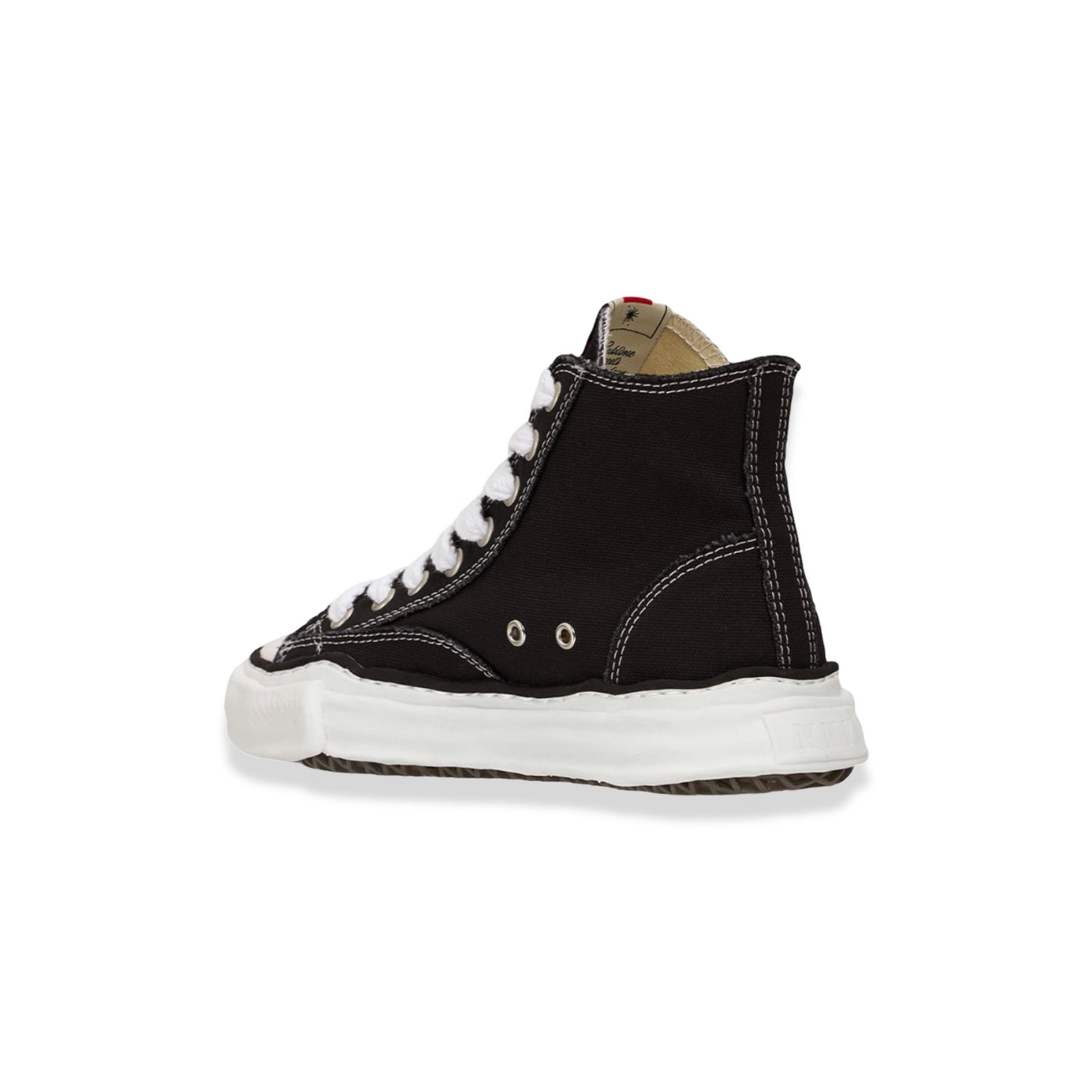 Mihara Yasuhiro - Peterson Canvas Hightop Black Sneakers