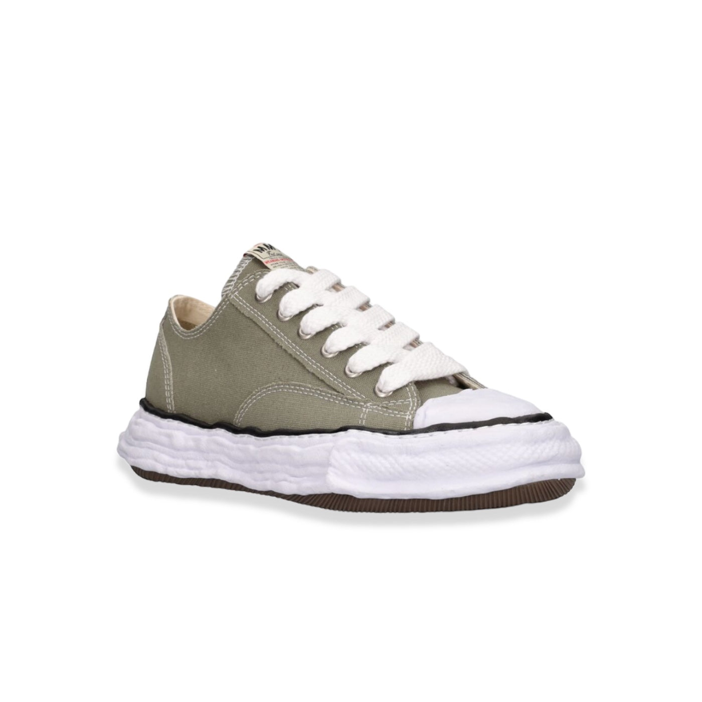 Mihara Yasuhiro - Peterson Canvas Army Green Sneakers
