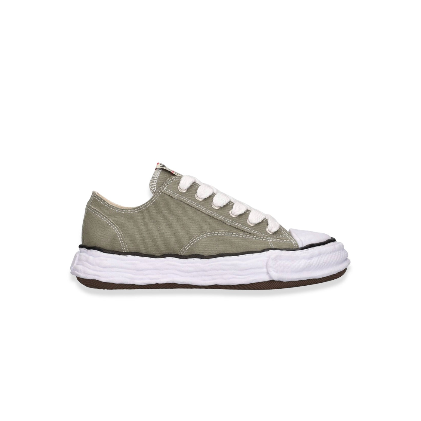 Mihara Yasuhiro - Peterson Canvas Army Green Sneakers