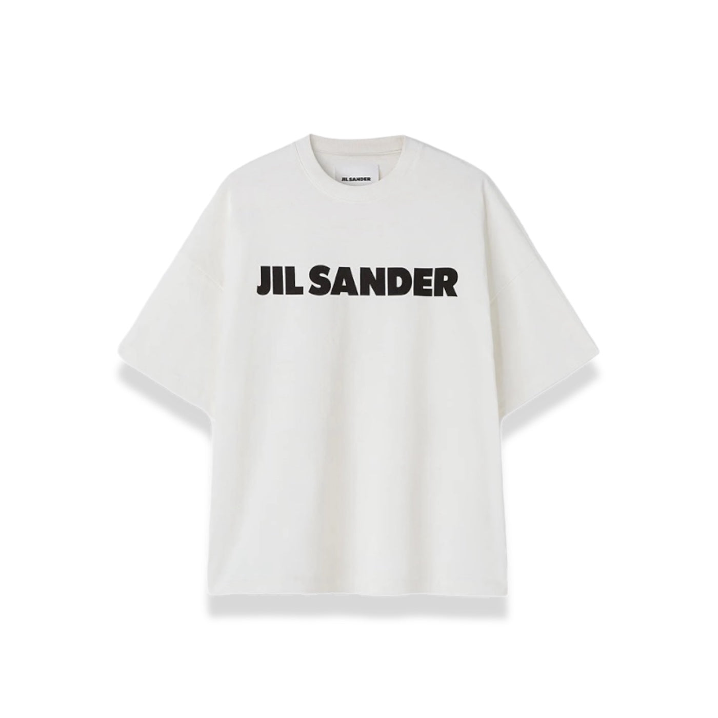Jil Sander - Cotton Jersey Logo Tee White