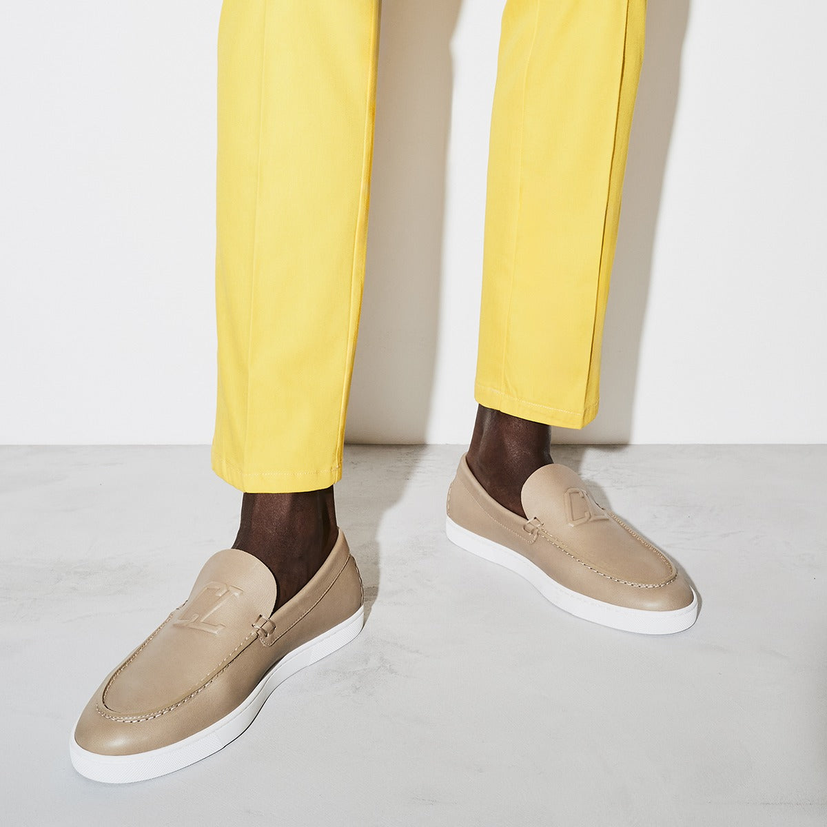 Christian Louboutin - Varsiboat Calf Saharienne