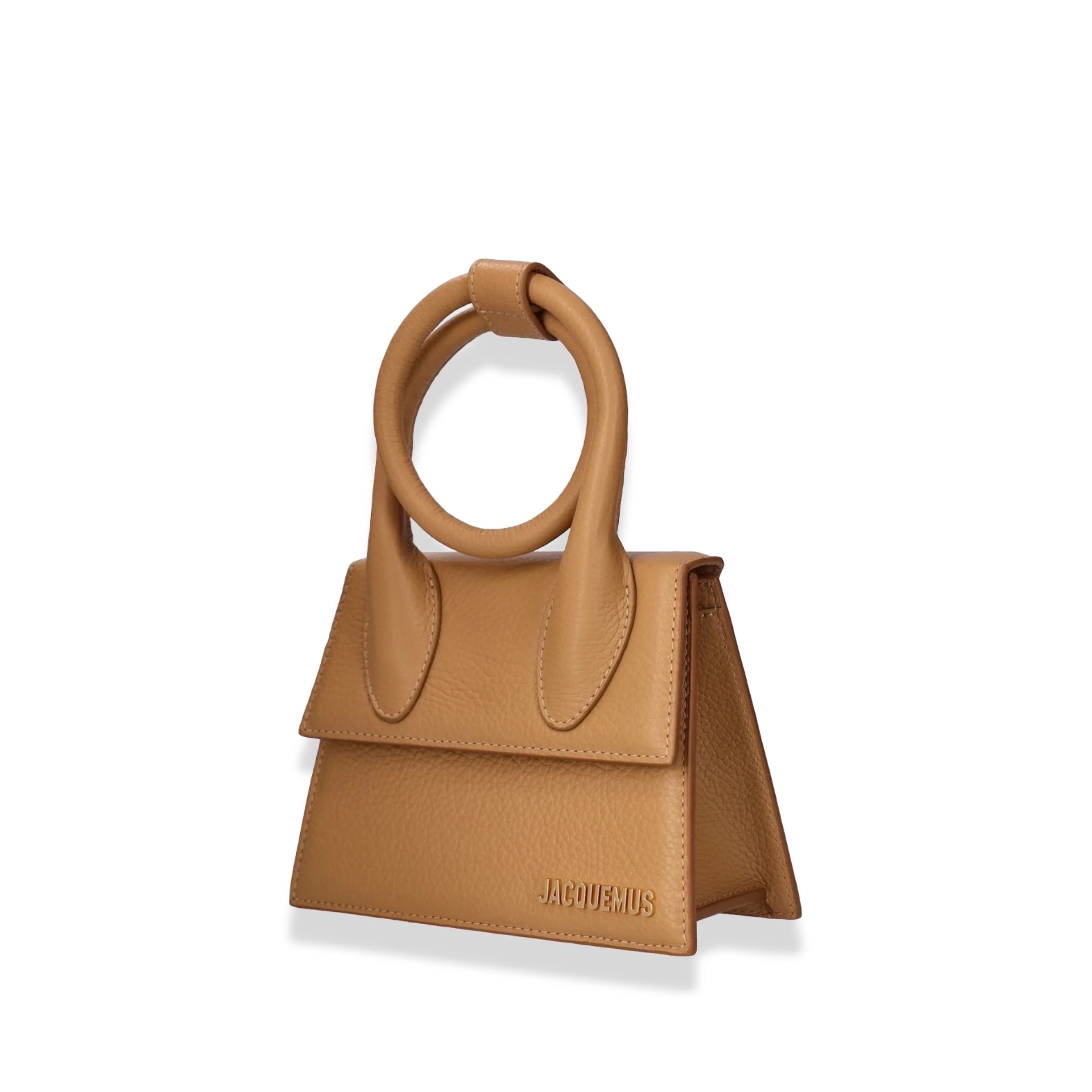 Jacquemus - Le Chiquito Noeud Bag Camel Brown
