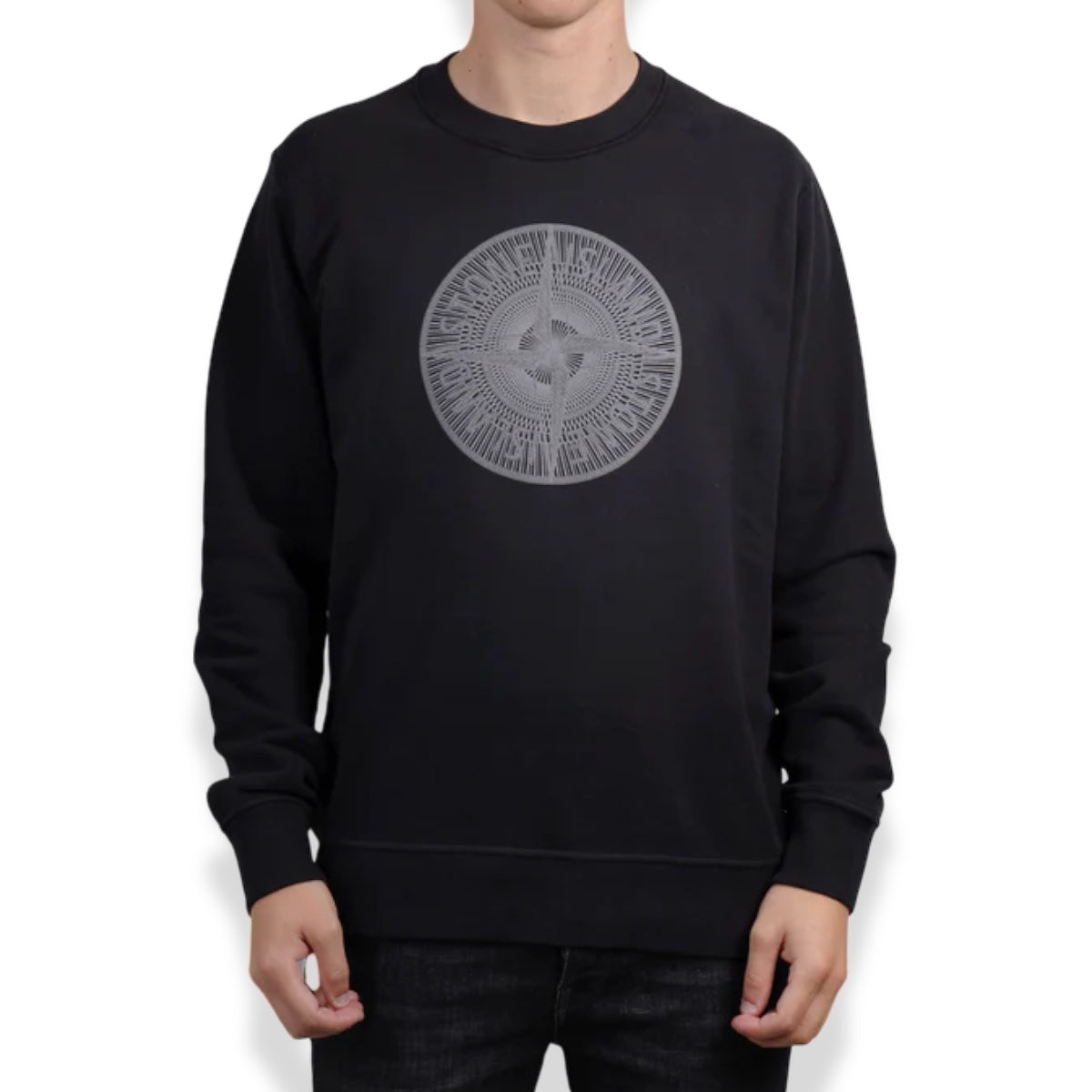 Stone Island - Industrial Logo Sweatshirt Black