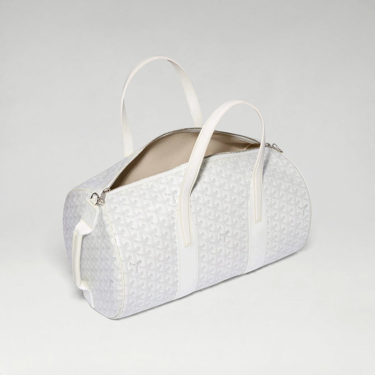 Barrel 40 Sports Bag White