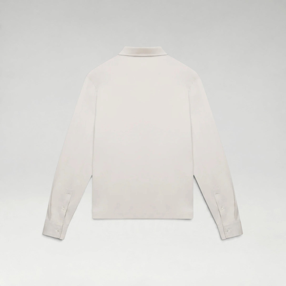 Supima Longsleeve Polo Beige