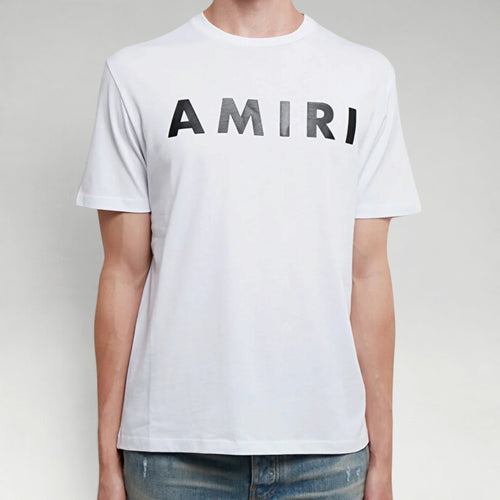 Bold Logo Tee White