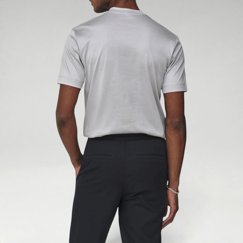 Supima Shine Tee Marble Grey