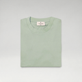 FBYMM Supima Shine T-shirt in Venice green met ronde hals, gemaakt van 100% katoen met een subtiele glans.