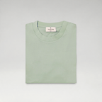 FBYMM Supima Shine T-shirt in Venice green met ronde hals, gemaakt van 100% katoen met een subtiele glans.