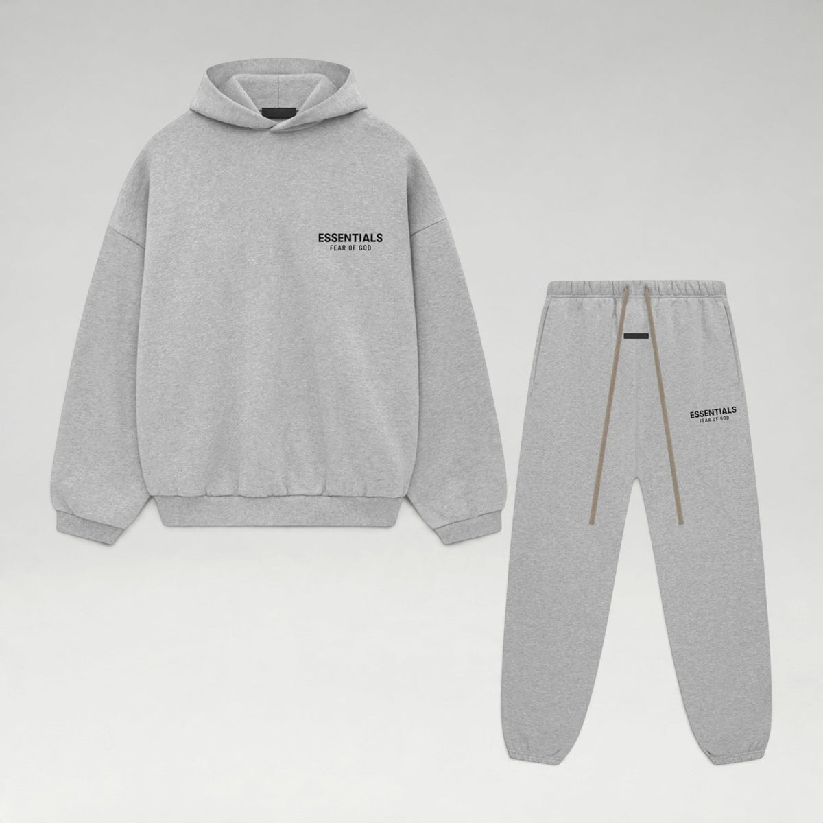 FW24 Light Heather Grey Fleece Winter Set