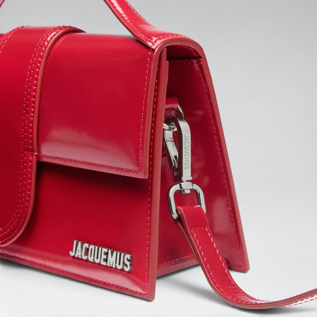 Large Bambino Patent Red