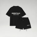 Jet Black White Summer Set