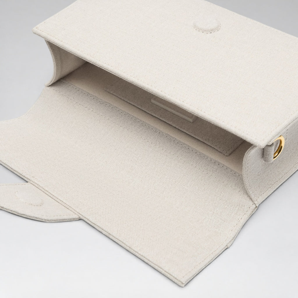Large Bambino Linen Light Greige