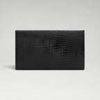 Uptown Pouch Croco Embossed Black