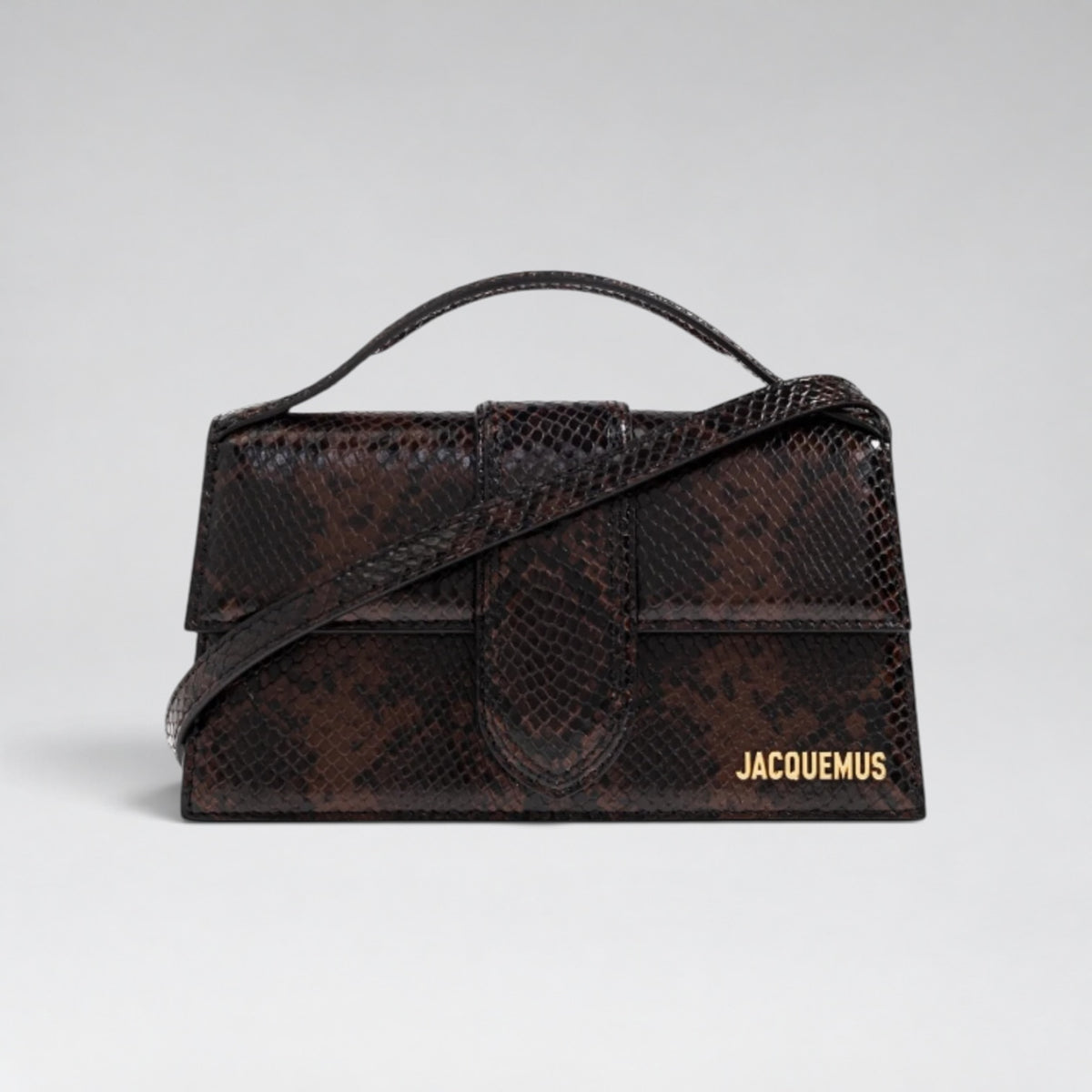 Large Bambino Python Effect Brown