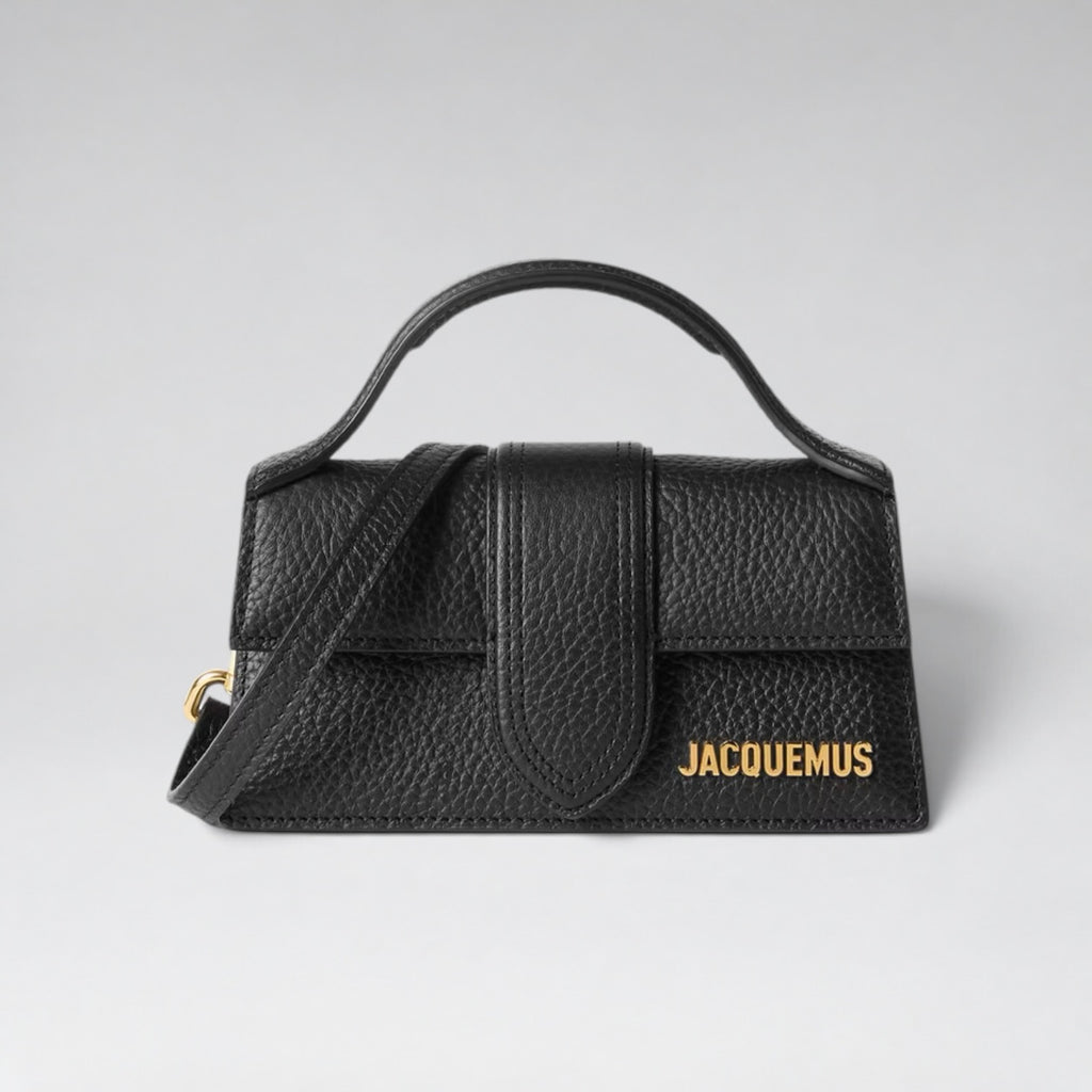 Bambino Grained Leather Black