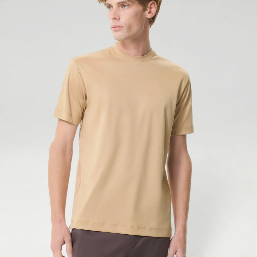 Supima Shine Tee Hazelnut
