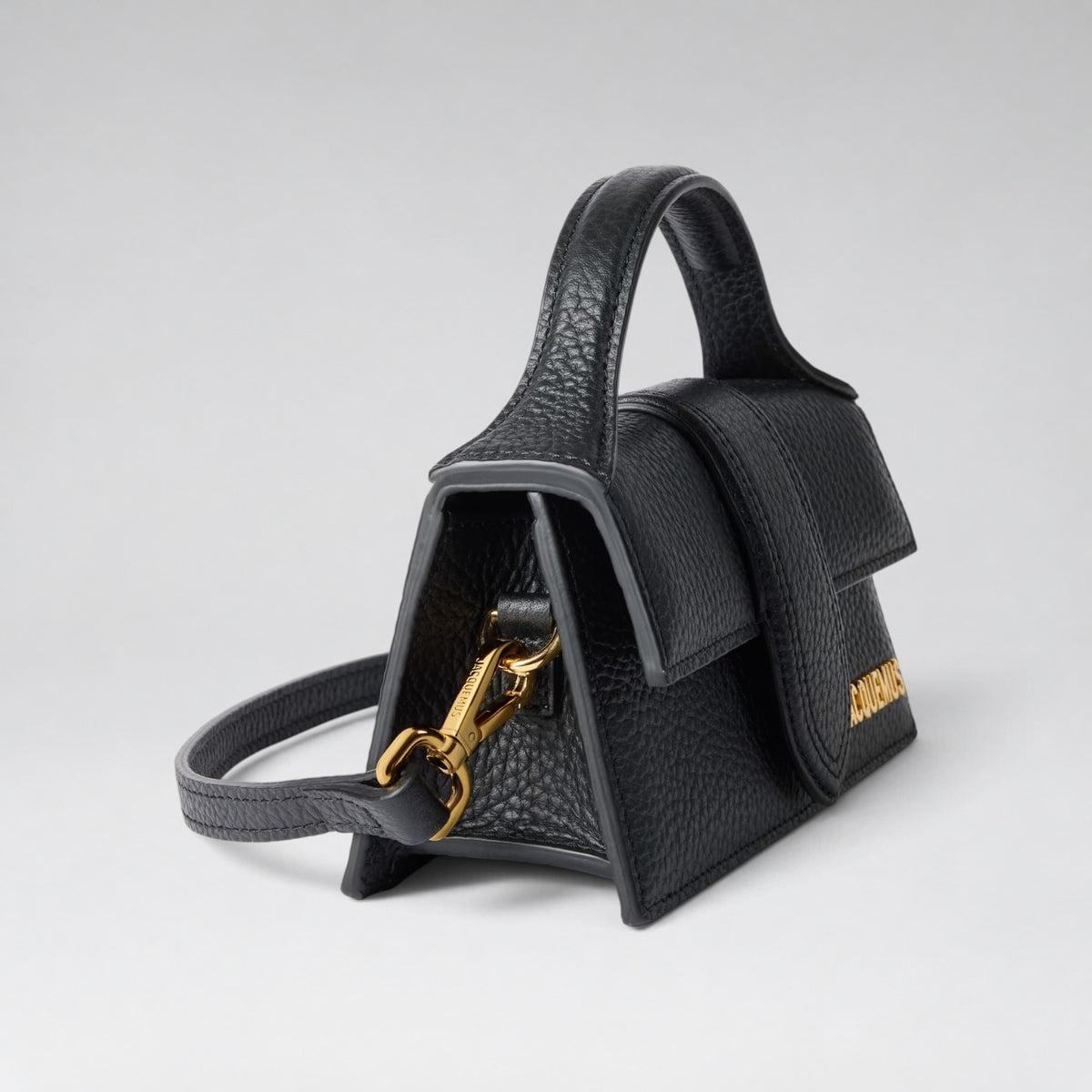 Bambino Grained Leather Black