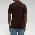 Supima Shine Tee Ebony brown