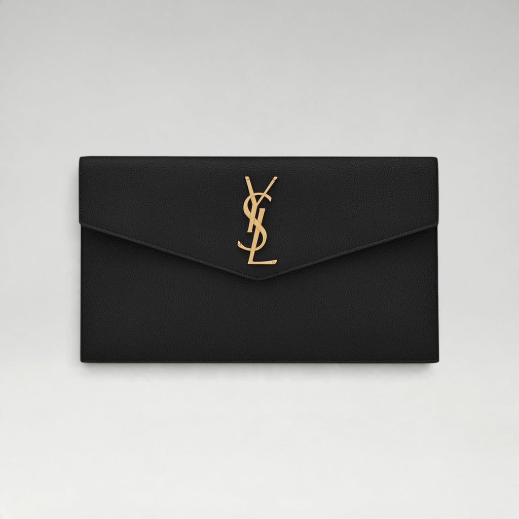 Uptown Pouch Black Gold