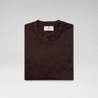 Supima Shine Tee Ebony brown