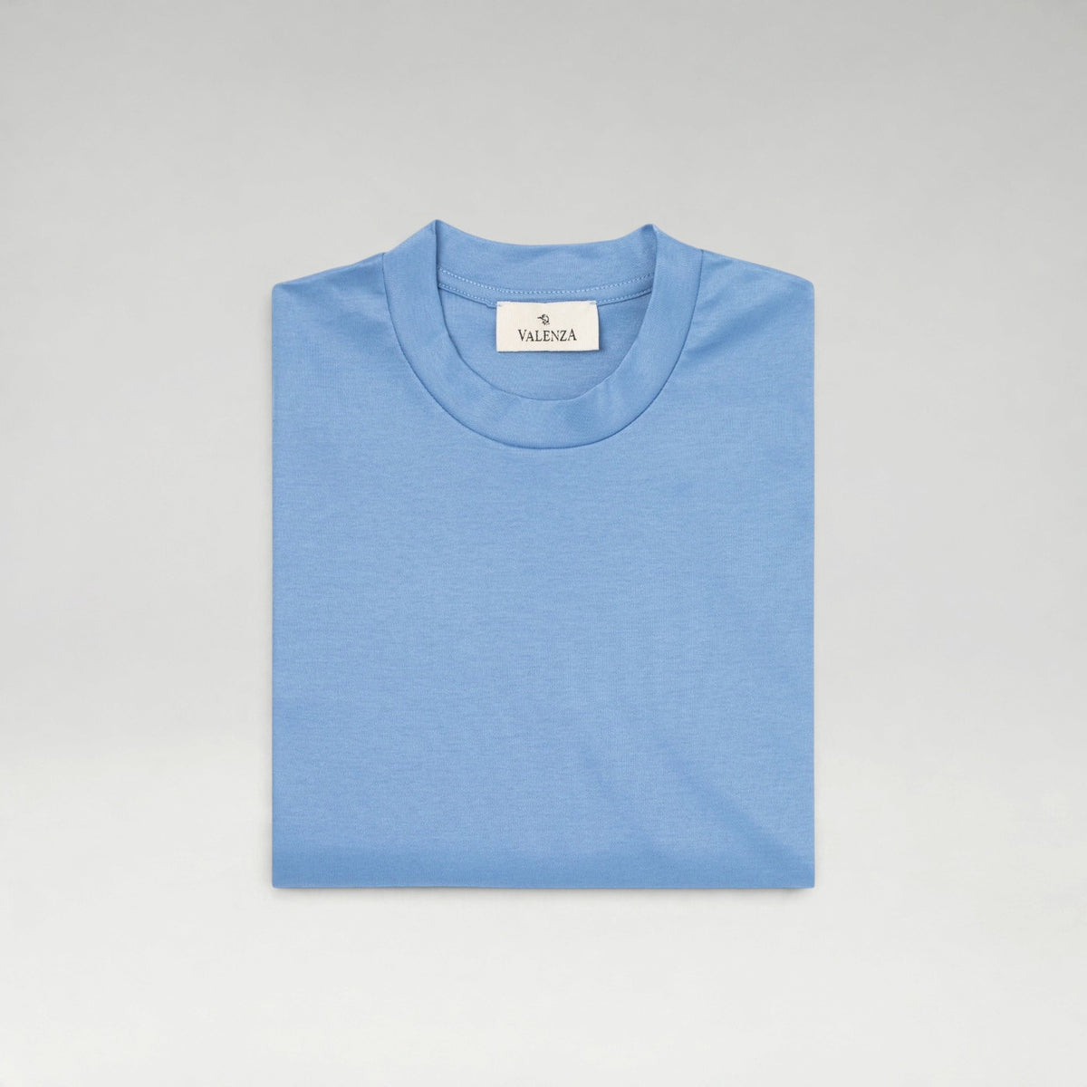 Supima Shine Tee Mid Blue