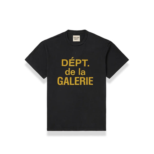 Gallery Dept. - Front Logo Tee Aged Black