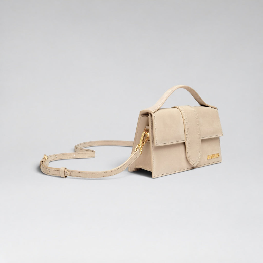 Large Bambino Nubuck Dark Beige