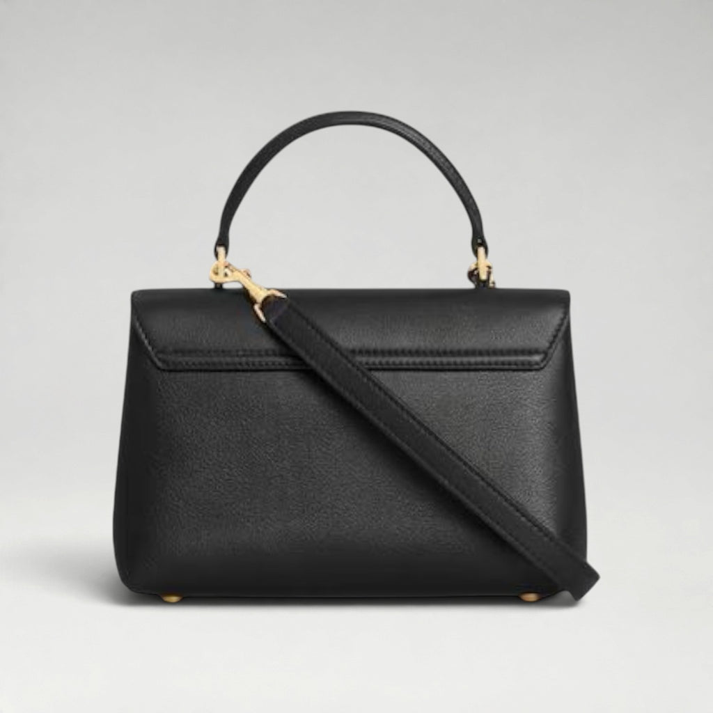 Teen Nino Bag Grained Calfskin Black