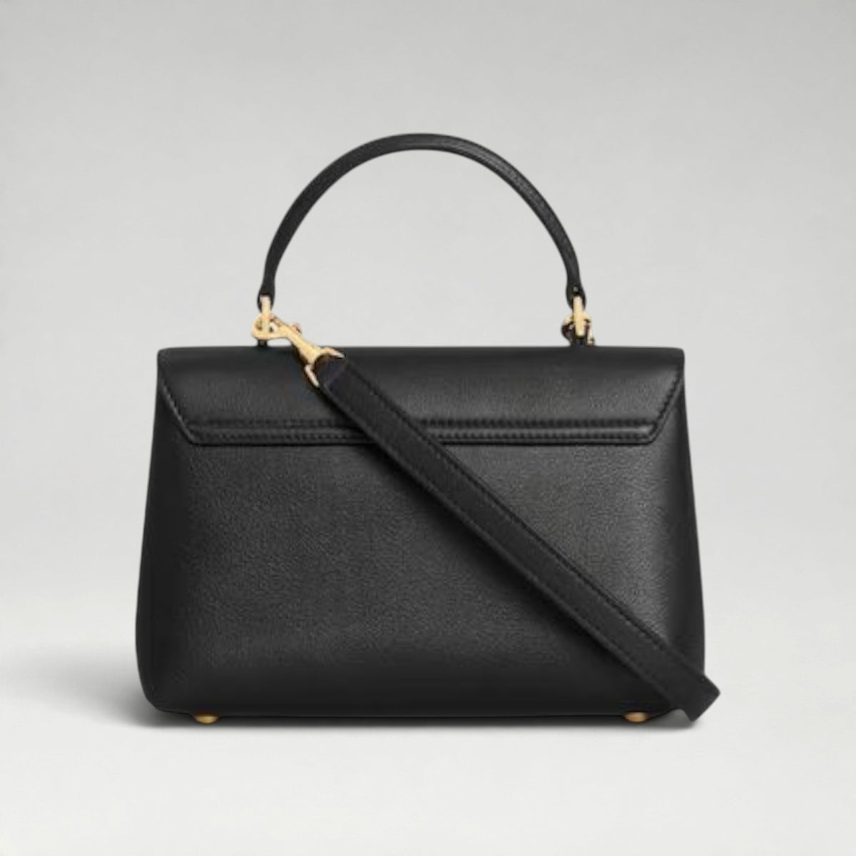 Teen Nino Bag Grained Calfskin Black