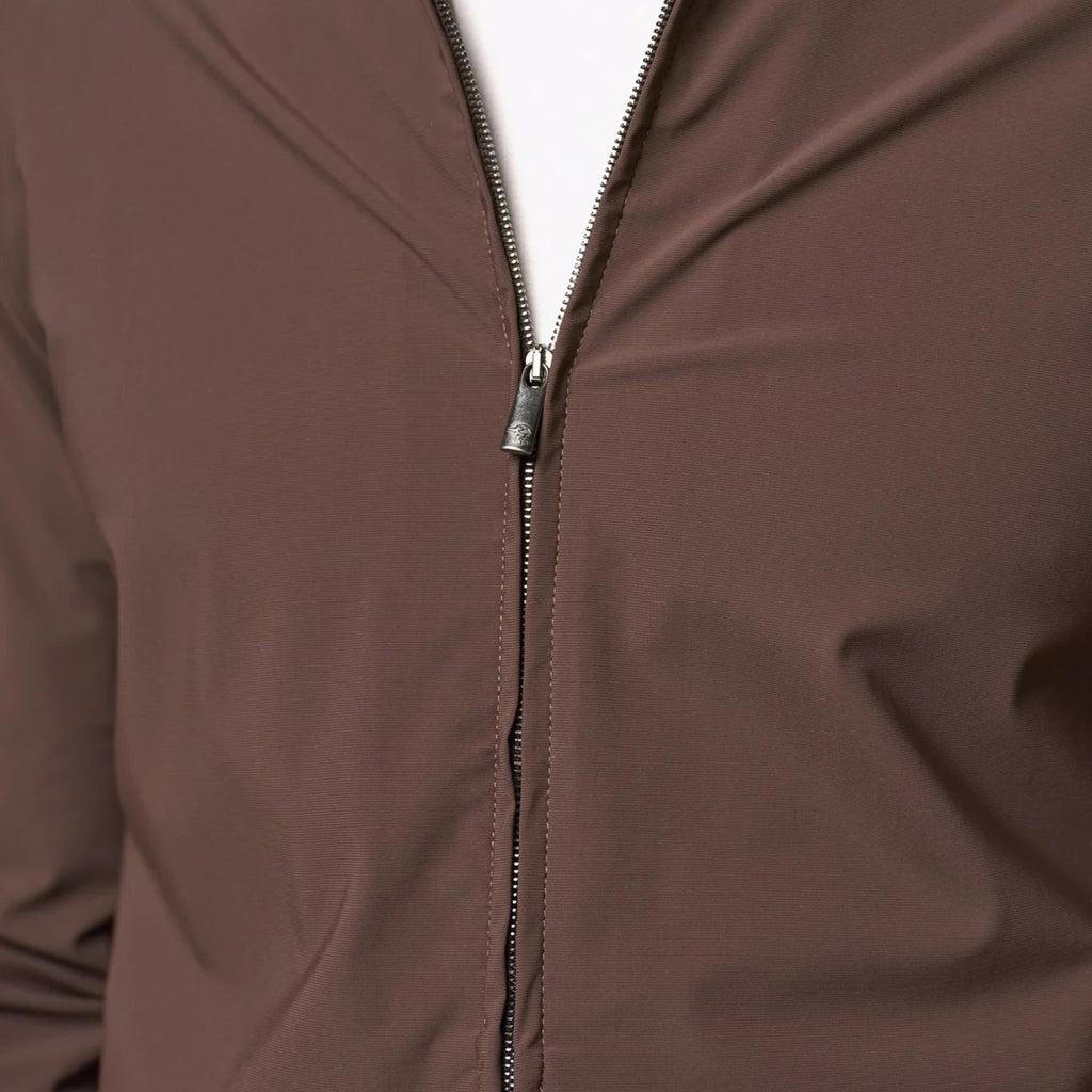Tech Overshirt Ebony Brown
