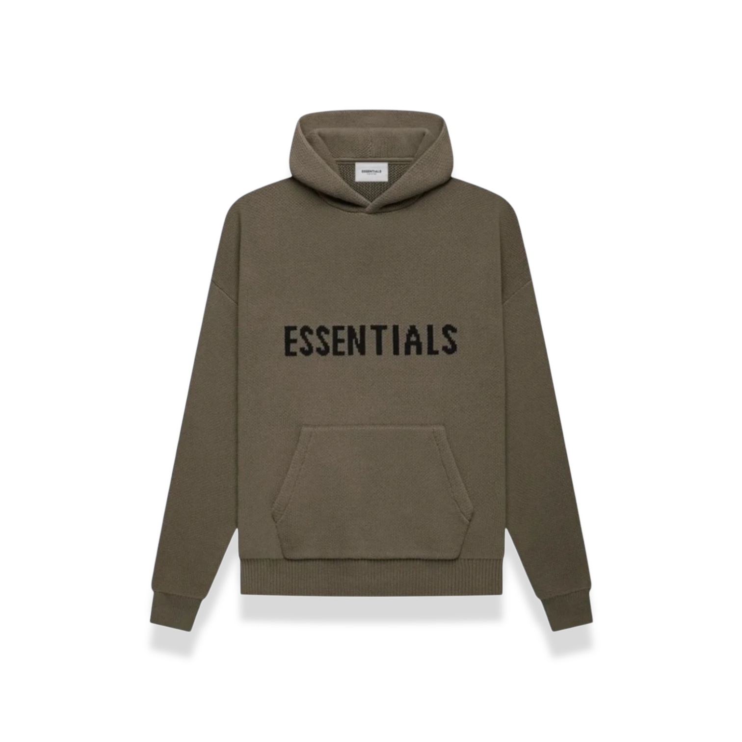 Khaki Brown Essentials Hoodie Essential Hoodie Khaki