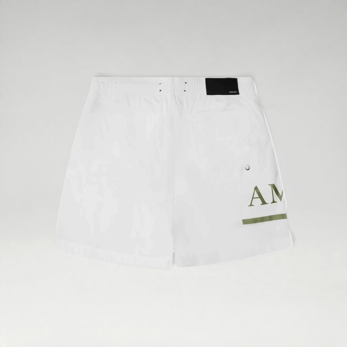 MA Bar Logo Swimshorts White