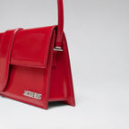 Long Bambino Patent Red Silver