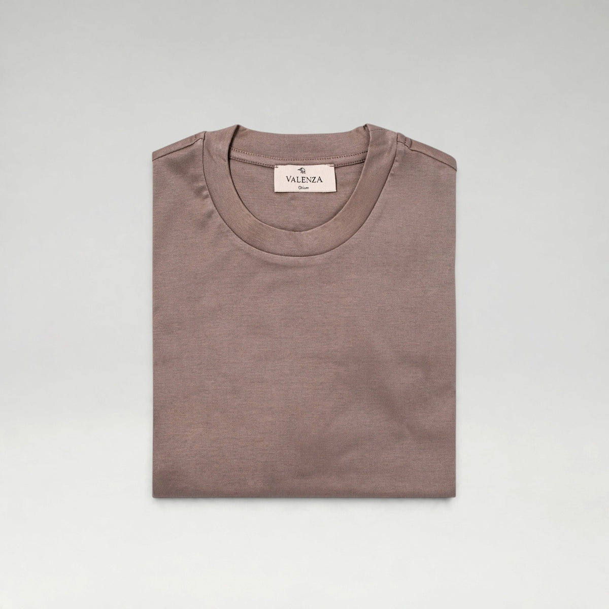 Supima Shine Tee Lead grey