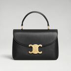 Teen Nino Bag Grained Calfskin Black