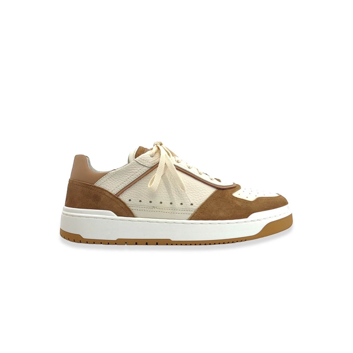 Brunello Cucinelli - Leather Sneakers Brown