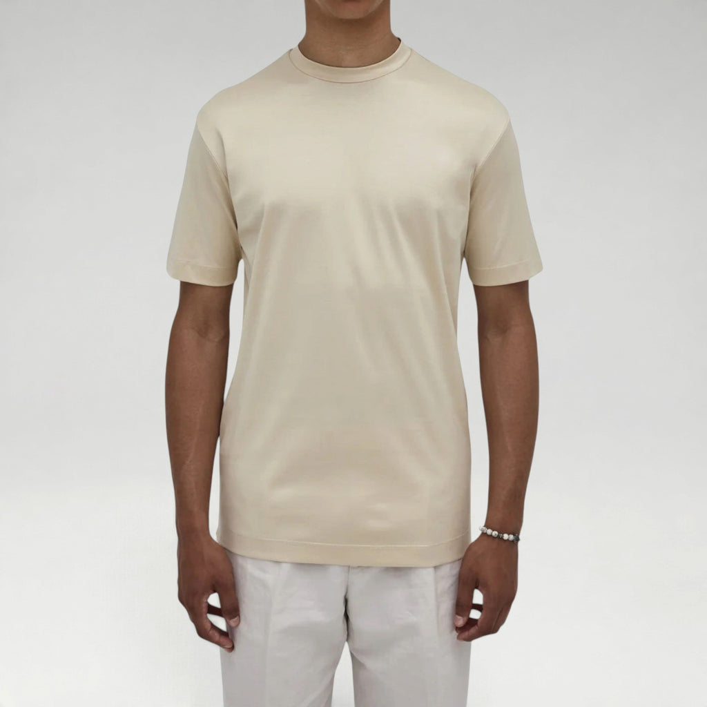 Supima Shine Tee Dusty Gold