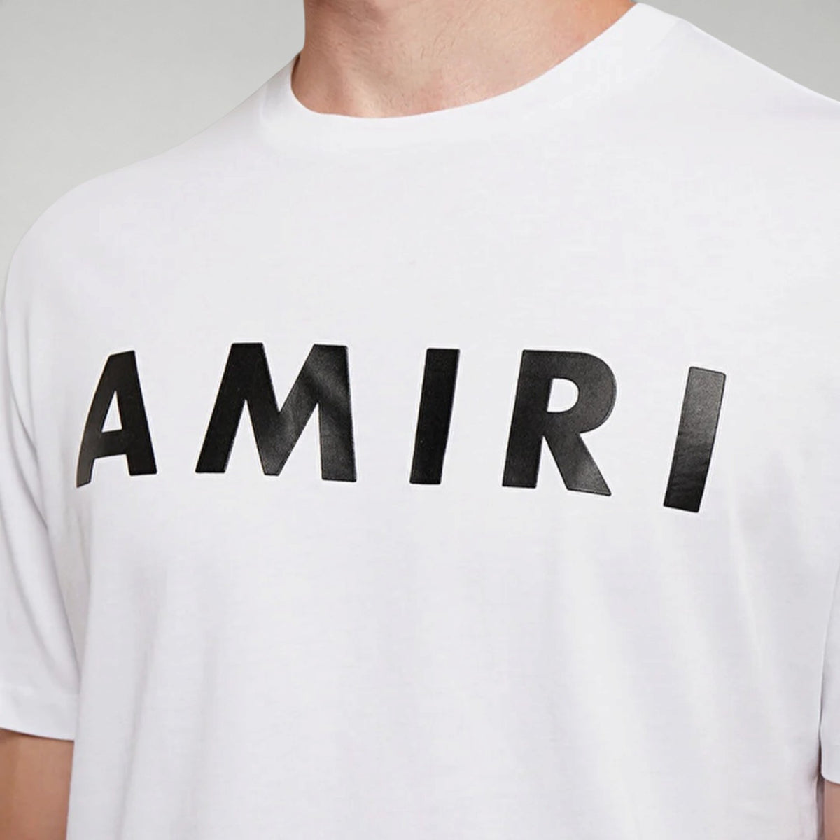 Bold Logo Tee White