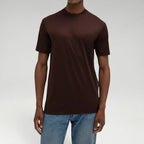 Supima Shine Tee Ebony brown