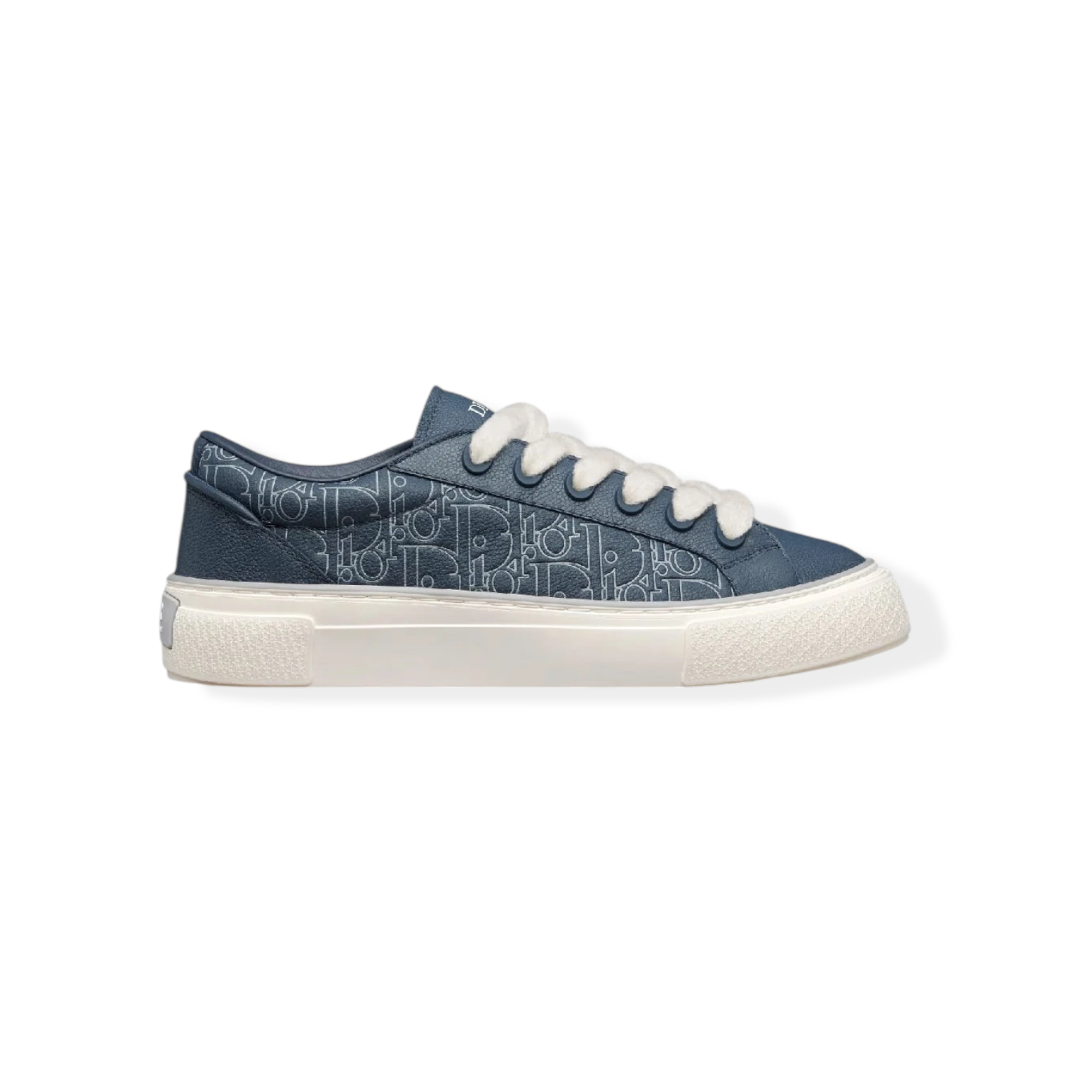 上質スエードとジャガード☆Dior☆ネイビーブルーB33 スニーカー B33 Navy – FBYMM