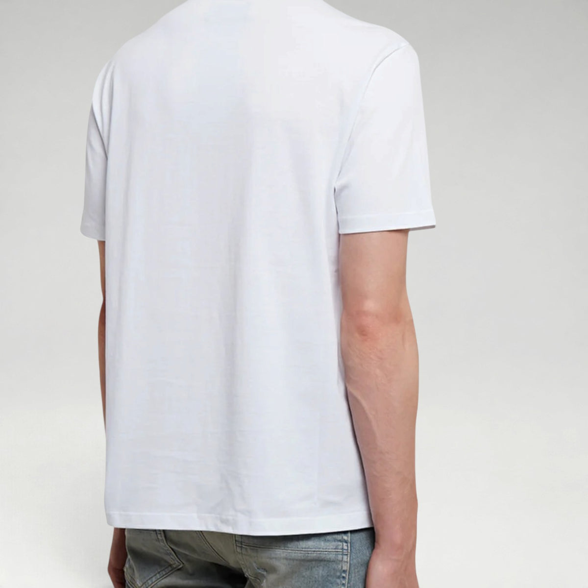 Bold Logo Tee White