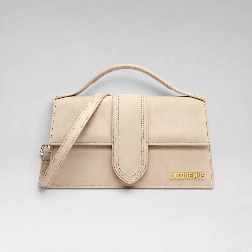 Large Bambino Nubuck Dark Beige