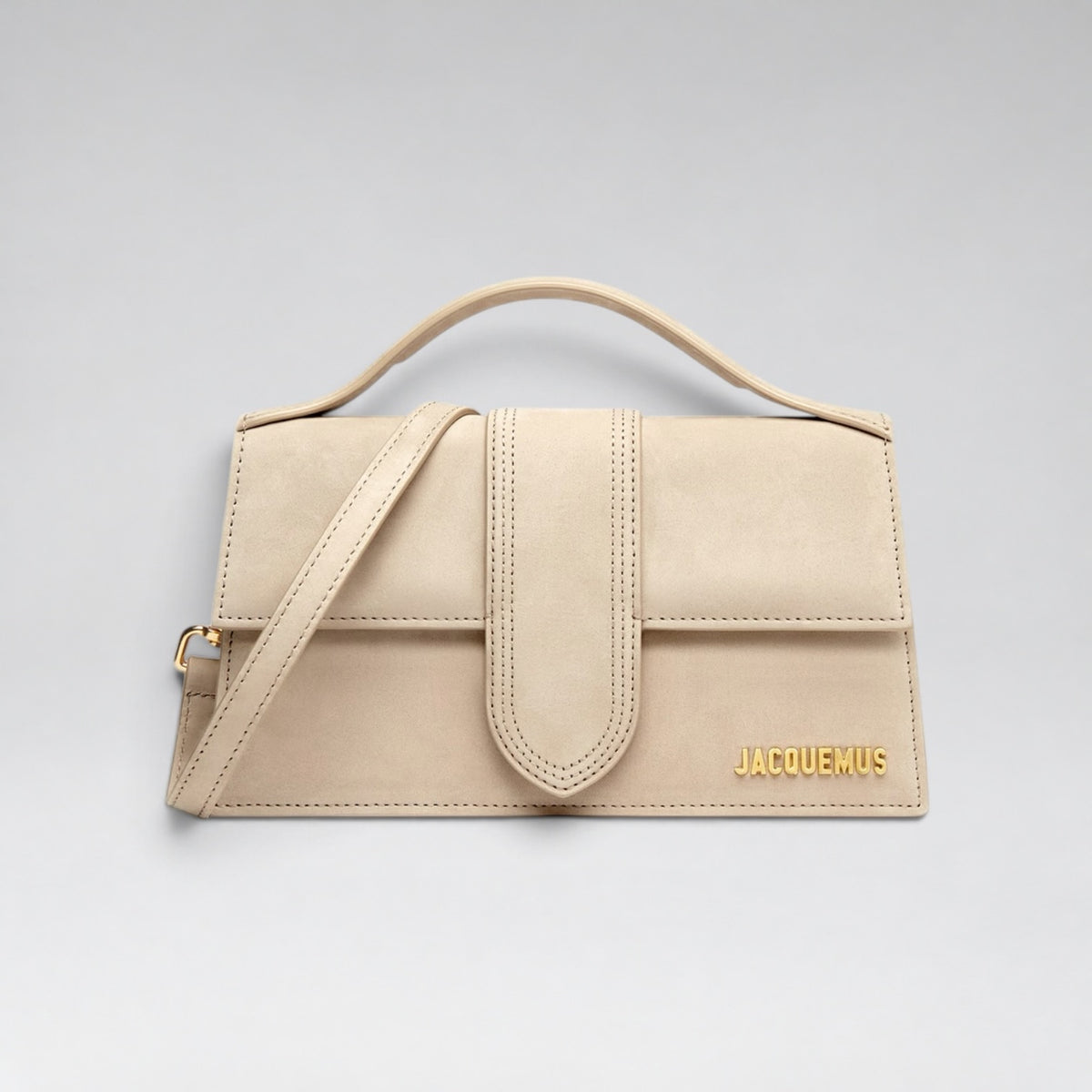 Large Bambino Nubuck Dark Beige