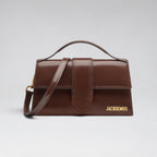 Large Bambino Patent Midnight Brown