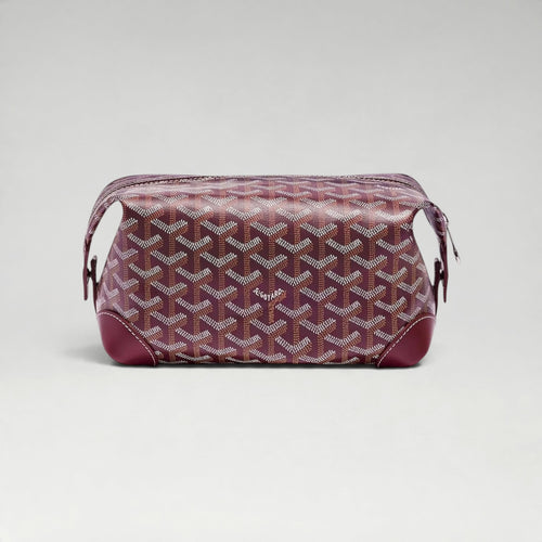 Bowling 25 Toiletry Bag Burgundy