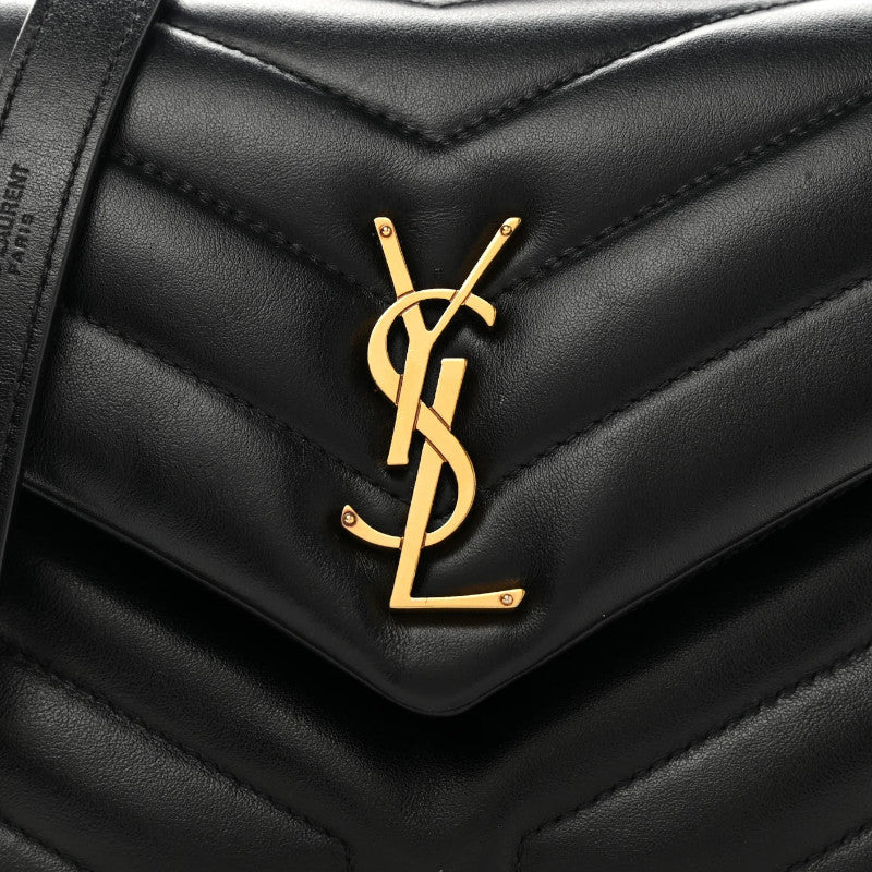 Loulou Small Bag Black Gold